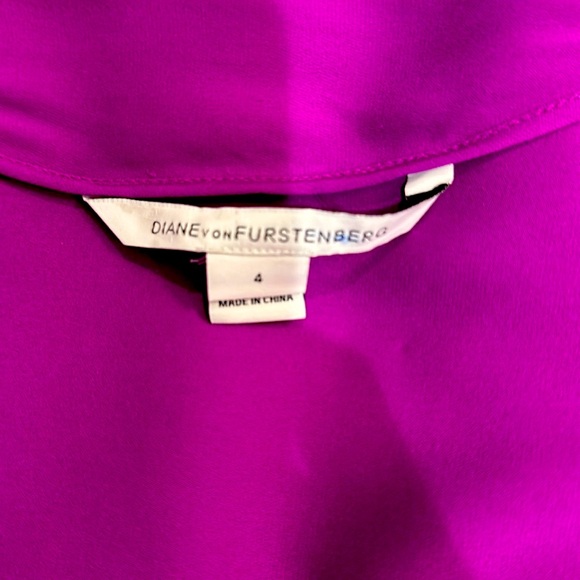 DVF size 4 blouse - Picture 3 of 4